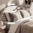 thumbnail image 3 of Aykah Lunel Boucle Queen Bed Frame with Storage, Upholstered Headboard, Metal Bed Frame Queen Size with Headboard, Hydraulic Storage System, No Box Spring Required (Marshmallow Boucle), 3 of 10