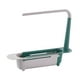 thumbnail image 4 of Soporte telescópico para fregadero, cesta de drenaje expandible para baño Verde, 4 of 9