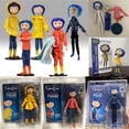 thumbnail image 2 of Figura articulada de anime NECA Coraline, suéter impermeable con camisa a rayas, juguete de decoración para niña de Los Ángeles, regalo de cumpleaños, 2 of 5