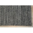 thumbnail image 2 of Tapis Contemporain Transitionnel en Laine Fait Main Gris Foncé, 2 of 4