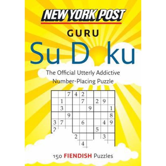 Pre-Owned New York Post Guru Su Doku: 150 Fiendish Puzzles (Paperback) 0061935808 9780061935800