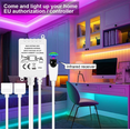 thumbnail image 5 of Cinta de luz LED impermeable 10MLED luces con 300 luces 2835 luces con tiras de neón coloridas RGB JM, 5 of 5
