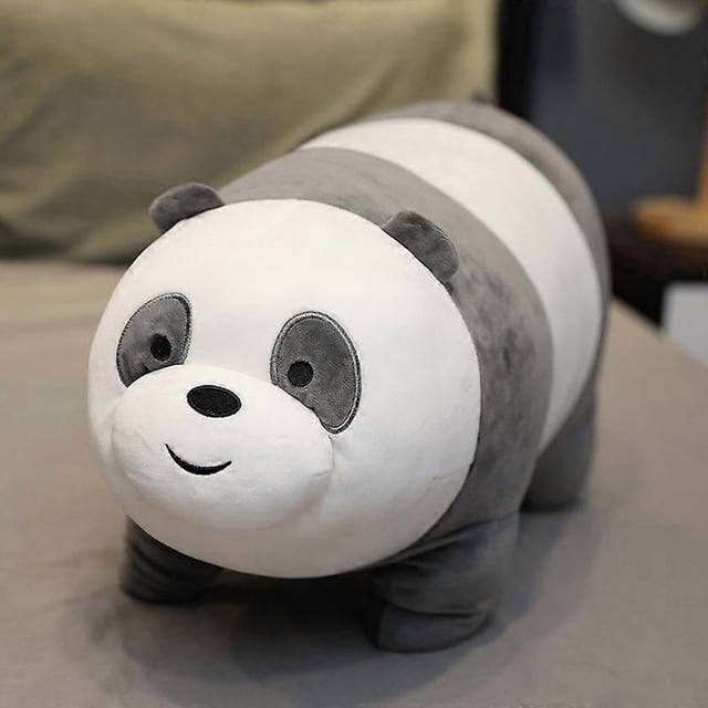 We Bare Bears Plush Doll Ice Bear/Grizzly/Panda Stuffed Toy The Three Bare Bears Cartoon Figure Cushion Ornament for Kid