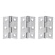 thumbnail image 4 of 32pcs 2.5 Inch Door Hinge Stainless Steel Flap Hinge Counter Back Flap Backflap Hinge Drawer Butt Hinge (Silver), 4 of 5
