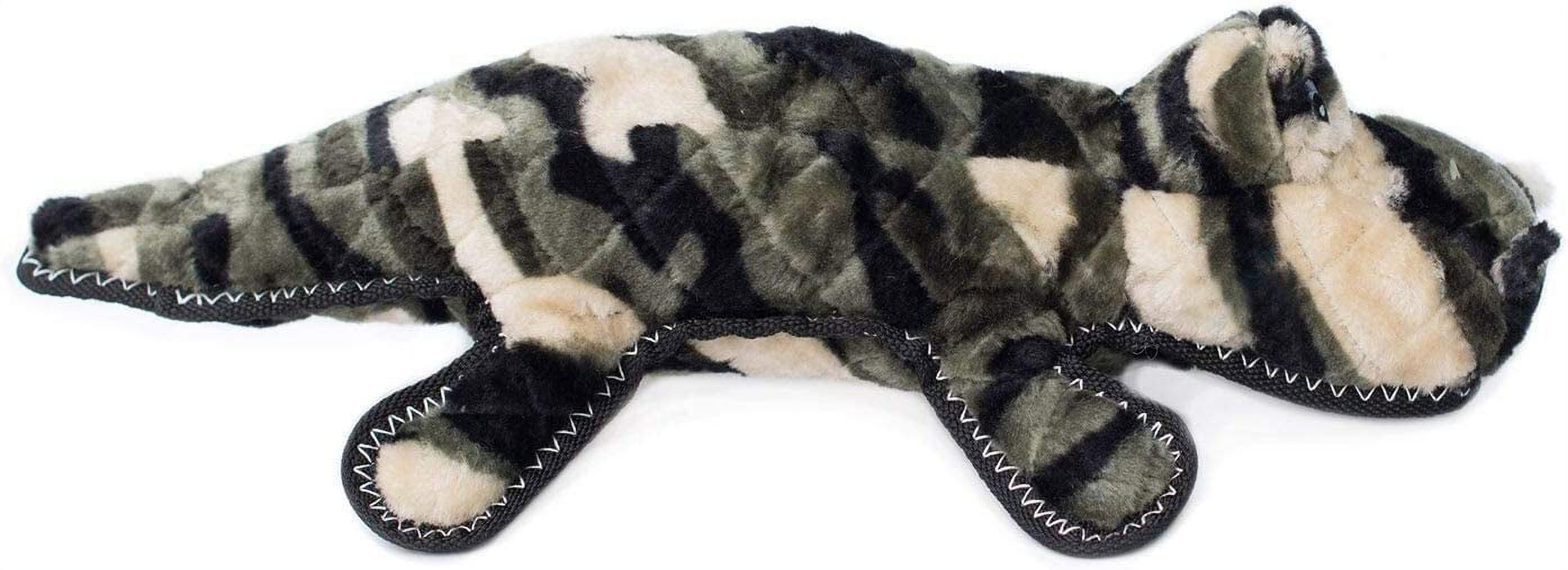 ZippyPaws 817064 Grunterz Plush Z-StitchCameron the Camo Gator Dog Toy - Extra Large