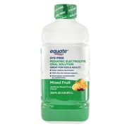 Equate Dye-Free Pediatric Electrolyte Oral Solution, Mixed Fruit Flavor, 33.8 fl oz