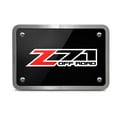 thumbnail image 2 of Chevrolet Z71 Off Road UV Graphic Black Billet Aluminum 2 inch Tow Hitch Cover, 2 of 5
