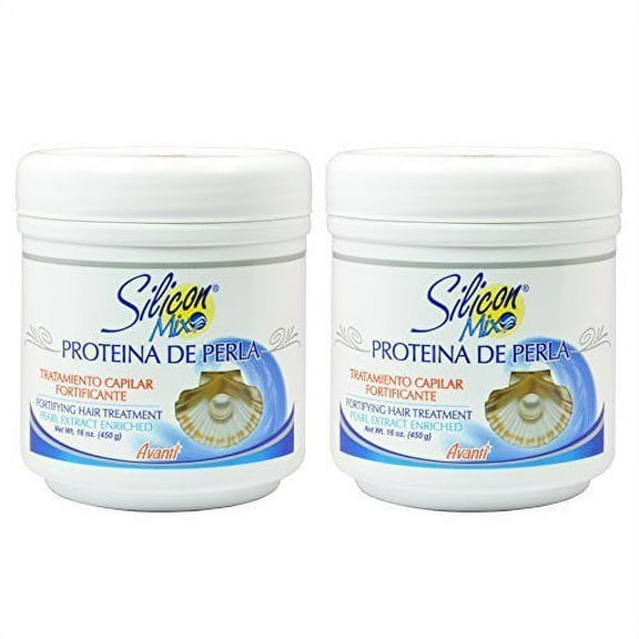 Silicon Mix Protieina De Perla Hair Treatment 16oz "Pack of 2"
