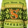 thumbnail image 5 of Shrek Ugly Christmas Sweater Men's Santa Hat Adult Holiday Knit Pullover, 5 of 6