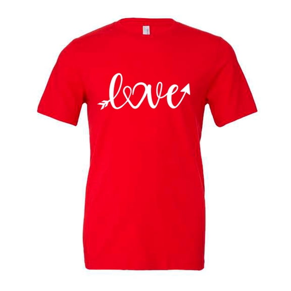 Love Heart Valentines Day t shirt