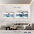thumbnail image 4 of Elephant Stock Blue Anchor Quote Wall Art - Horizontal Multi Panel Canvas - Living Room Wall Decor - Wall Signs Multi Panel - Blue And Brown Decor - 65" x 42", 4 of 8