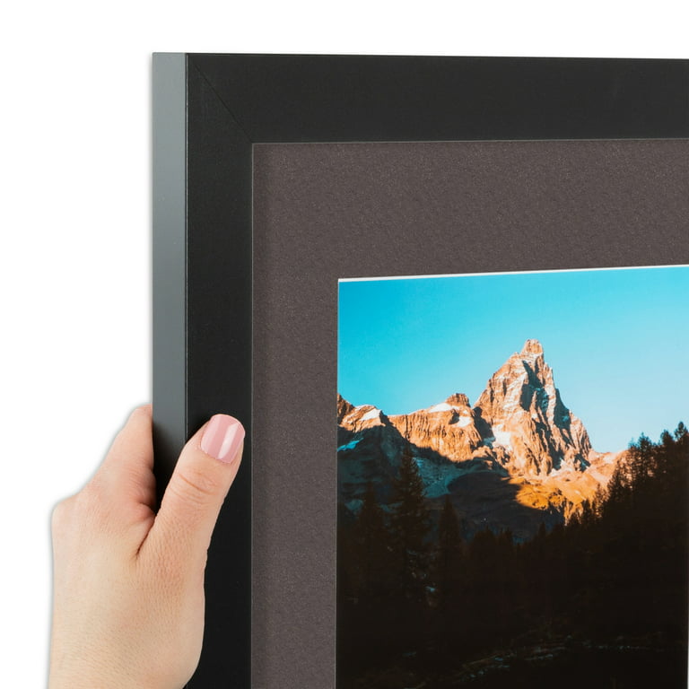 ArtToFrames 12x24 Matted Picture Frame with 8x20 Single Mat Photo