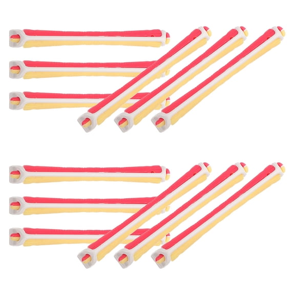 LOLIPPYY 24pcs Hair Perm Rods for Women DIY Hairdressing Tools at Home Use