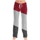 thumbnail image 2 of TaTaai Women's Full Length Two-Tone Pants, Elastic Waist, Drawstring Pockets, Fashion Casual Style, Yoga Sport Daily Use Gift, 2 of 7