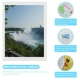 thumbnail image 3 of Diamond Art Kits for Adults, Waterfall Mist View Scenic Landscape 5D Diamond Painting Kits for Adults Beginners, DIY Full Drill Diamond Painting, Gem Art and Crafts 12x16, 3 of 7