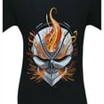 thumbnail image 2 of Ghost Rider Ghost Rider tsghstrdrhelmS Casque en Flammes T-Shirt pour Hommes - Petit, 2 of 4