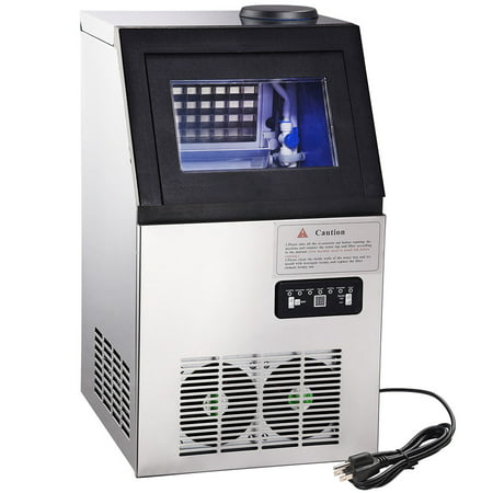 Yescom 100 lbs. Capacity Ice Maker Portable Freestanding Ice Cube (Best Home Ice Machine)