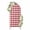 FireBrick, variant on Orange Red Checkered Arch Backdrop Cover 4FT, Farmhouse Buffalo Plaid Spandex Fitted Stretchy Arch Stand Covers, Round Top Chiara Backdrop Cover for Wedding Party Birthday Baby Shower