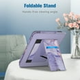 thumbnail image 3 of Fintie Stand Case for Nook GlowLight 4 Plus Tablet 7.8" (2023 Release) - Premium PU Leather Sleeve Cover with Card Slot and Hand Strap, Lilac Marble, 3 of 8