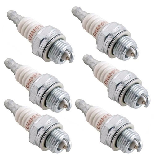 Champion 6 Pack of Genuine OEM (942S) Spark Plugs - RV91MC-6PK