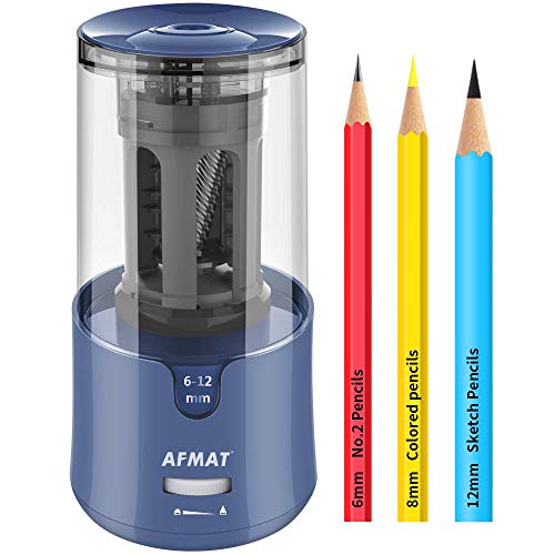 Plastic Portable Auto Dual Hole Heavy Duty Electric Pencil Sharpener for 6-12mm Plastic Portable Auto Dual Hole Heavy Duty Electric Pencil Sharpener for 6-12mm