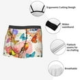 thumbnail image 6 of Bingfone Flowers And Birds Watercolor Men'S Underwear - Casual Stretch Boxer Briefs-Small, 6 of 9