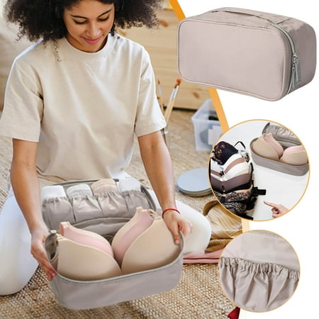 

loopsun Multifunctional Underwear Storage Bag Bra Finishing Bag Large Capacity Home Travel Business Underwear Storage Bag