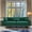 Green(3-Seater), variant on 87.5" Modern 3-Seater Velvet Couch Set of 2 with Metal Legs & Decorative Pillows, High Resilience Sponge Spring Seat, Luxury Sectional Loveseat Sofa Set for Living Room Apartment Small Space Blue