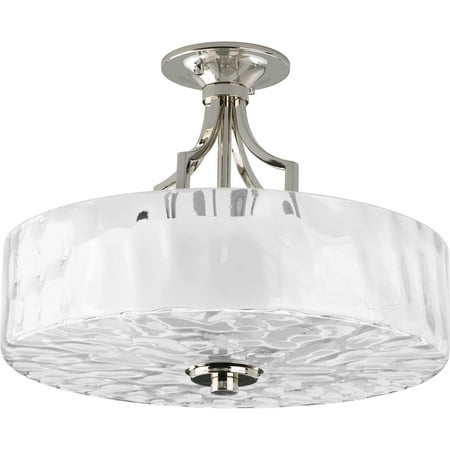 

Caress Collection Two-Light 16 Semi-Flush Mount