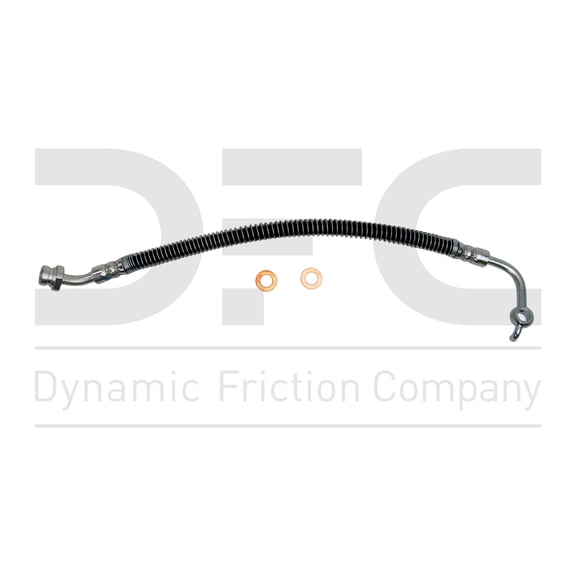 Rear Right Dynamic Friction Company Brake Line Hose 350-03135 For 2012-2017 Hyundai Veloster