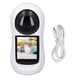 thumbnail image 2 of Cámara de Videollamadas, Ángulo Ajustable de 90 Vista Angle Security Camera Detección de Movimiento para babyroom babnroom salón, 2 of 7