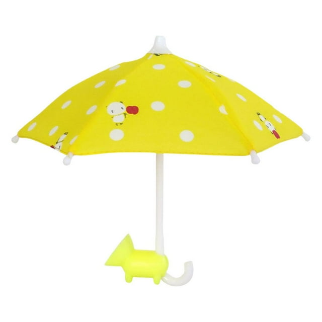 TISHITA Support de Parapluie pour Téléphone Ventouse Jaune