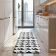 thumbnail image 4 of White Bigfoot and Tree Pattern Kitchen Rug Mat,Kitchen Runner Rugs Non Skid Washable,Decorative Kitchen Floor Mats for Kitchen,Sink,Laundry,17"x47.2", 4 of 7