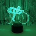 thumbnail image 5 of Lámpara de ilusión óptica 3D, luz de noche LED, lámpara de noche con ilusiones ópticas, lámpara de noche táctil de 7 colores, lámpara de mesa para dormitorio, luz de noche Art Deco para niños con USB, 5 of 5