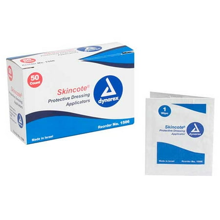 Shield Skin Protective Dressing - Dynarex Skincote Protective Dressing Applicator 50/Box