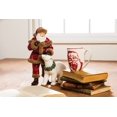 thumbnail image 2 of Vintage Santa With A Polar Bear Statuette, 2 of 2