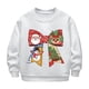 thumbnail image 5 of Sudadera sin capucha para niños, con estampado navideño, cuello redondo, manga larga, forro polar, para niños de talla mediana a grande, blusa de poliéster para niños., 5 of 6
