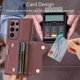 thumbnail image 5 of for Samsung Galaxy S24 Ultra Case with Crossbody Lanyard, Shockproof Wallet for S24 Ultra for Women Ladys Grils, 5 of 5