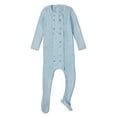 thumbnail image 3 of MiniMoi Baby and Toddler Sweater Rib Footie, 12 Months, Winter White, 3 of 6