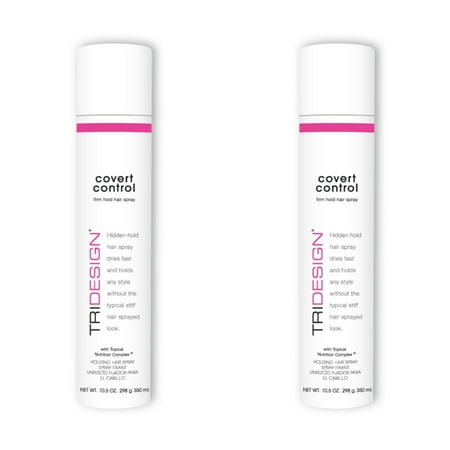 - TRI Covert Control Hair Spray 10.5 oz. - 2 pack