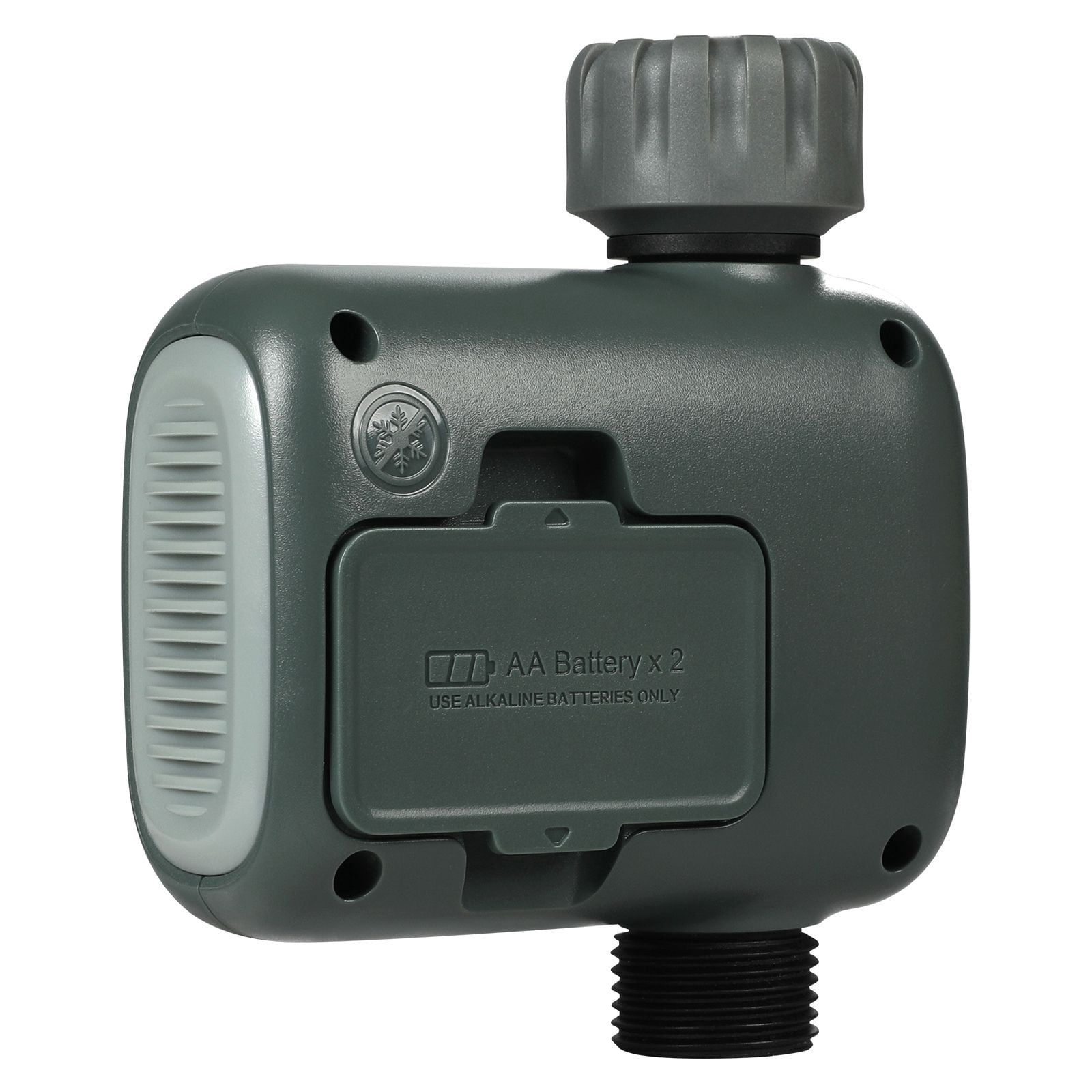 Smart WiFi Water Timer 2.4GHz WiFi Bluetooth, App Remote Control Automatic Irrigation, Programmable Sprinkler Timer for Garden Lawn Yard Watering