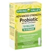 Spring Valley Advanced-Strength Probiotic Vegetarian Capsules, 30 Count
