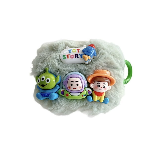 Disney Toy Story Woody Buzz For Apple AirPods 1 2 Pro/Pro2 Bluetooth Headphone Cover 3rd Generation Plush Cover Protective Case