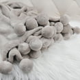 thumbnail image 4 of Home Soft Things Pompom Throw - String - 50" x 60", 4 of 7
