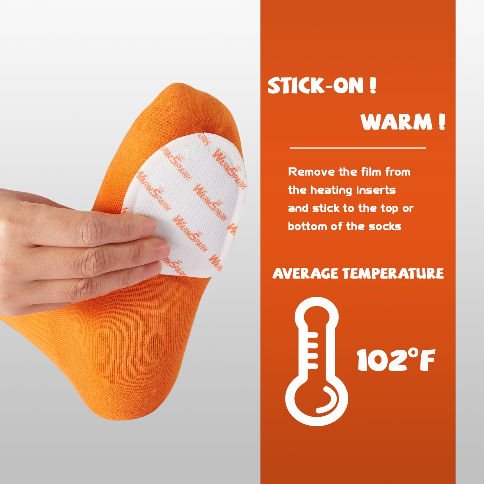 Toe Warmers Bulk - 360 Pairs - Up to 10 Hours of Heat, Easily Apply with Adhesive - Ultra Thin, Easy, All Natural - Air Activated, Odorless Hot Toe Warmers (9 Boxes)