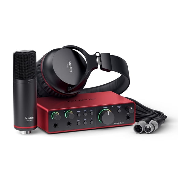 Interface Audio USB Focusrite Scarlett 2i2 Studio 4e Gén
