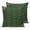 Green, variant on 20x20 Pillow Covers Set of 2, Dark Green Gold Floral Throw Pillow Covers Decorative Couch Cushion Case, Modern Abstract Art Spring Flowers Microfiber Square Pillowcases for Bedroom Car Living Room