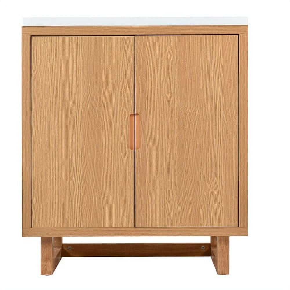 Churanty 30" Bathroom Vanity Set with Sink Combo Cabinet,Bathroom Vanity Storage Cabinet,Solid Wood Frame