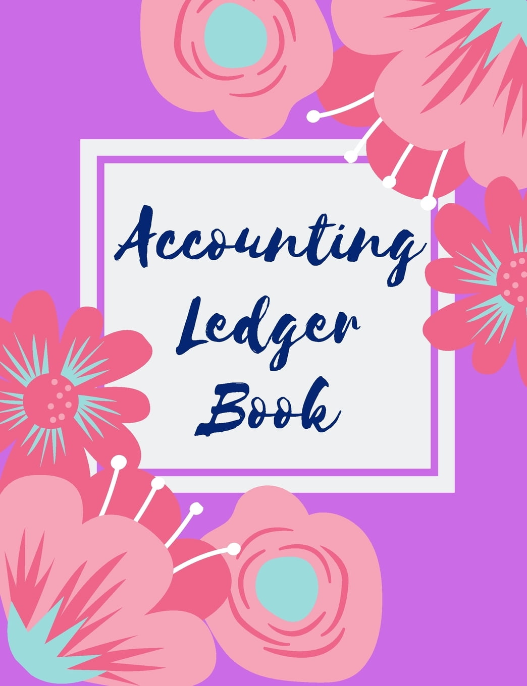 Accounting Ledger Book Simple Accounting Ledger for Bookkeeping 6