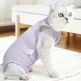 thumbnail image 6 of Comfortable Pet Recovery Shirt Post Spay Op Stretch Fabric Prevents Wound Lickings Promotes Fast Recovery, 6 of 11
